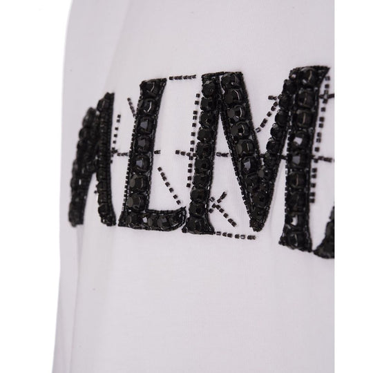 Balmain T-Shirt aus Baumwolle in Übergröße