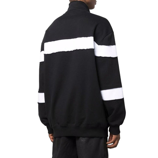 Balmain Sweatshirt aus Baumwolle mit kreisförmigem Logo