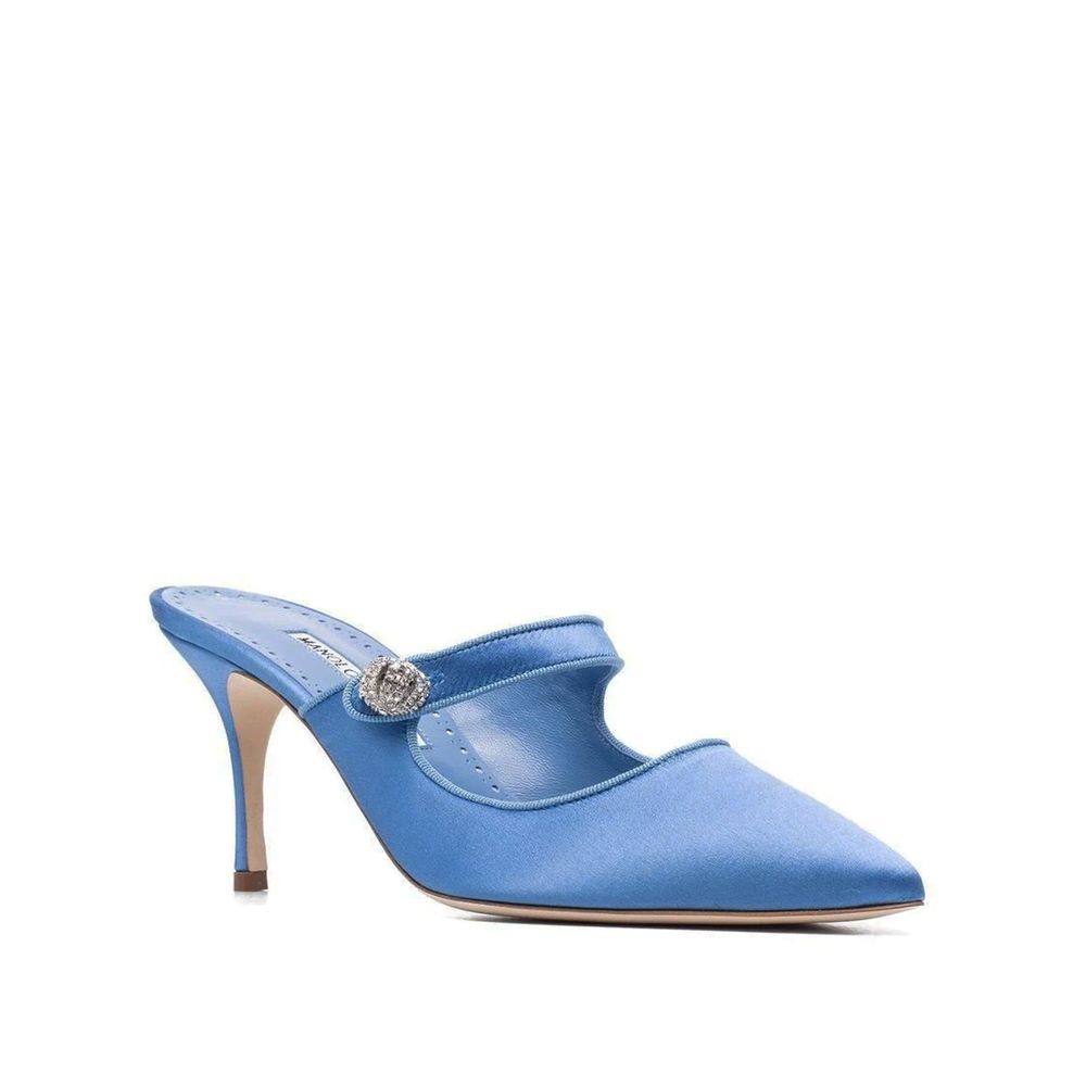 Manolo Blahnik Camparimu Juwel 070 Pantoletten