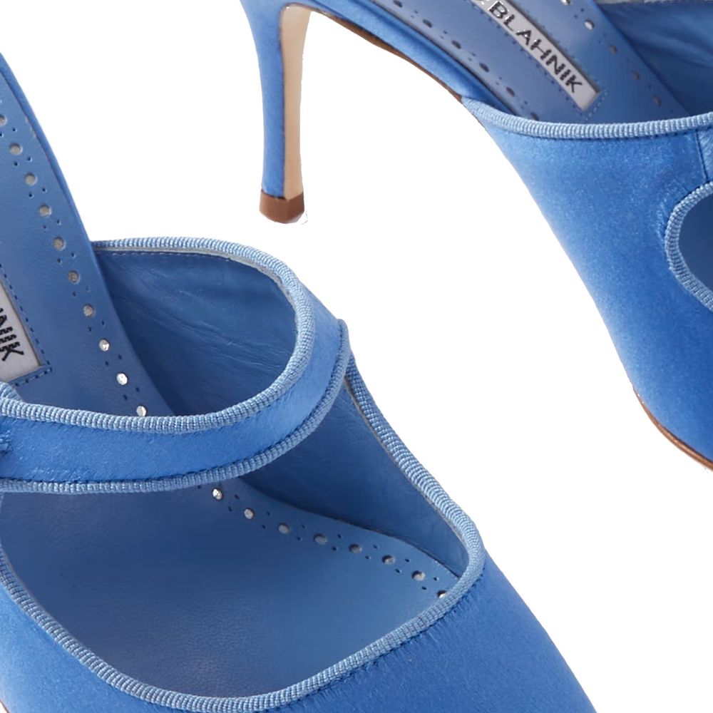 Manolo Blahnik Camparimu Juwel 070 Pantoletten