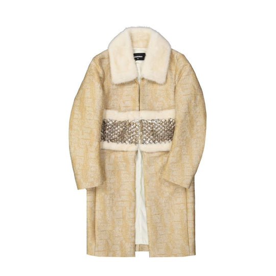 Dsquared² Mantel mit Kristallverzierung