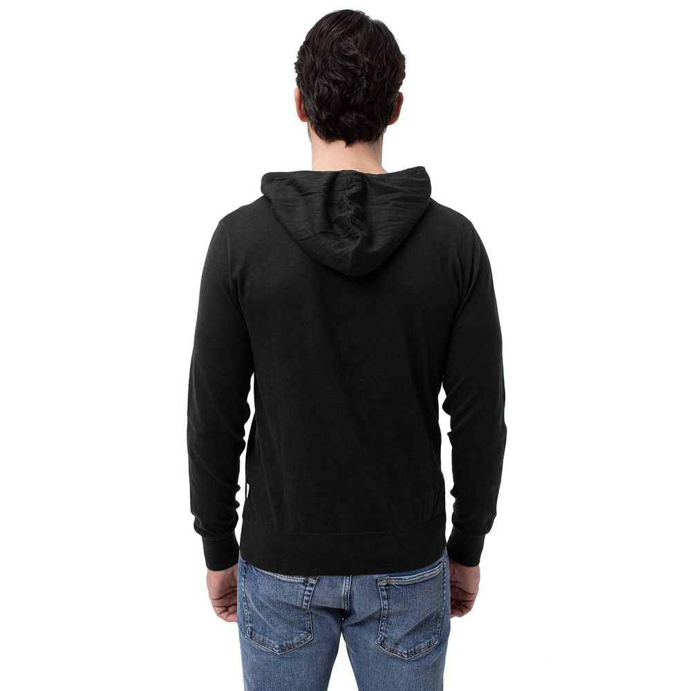 People Of Shibuya Schwarzer Baumwollpullover