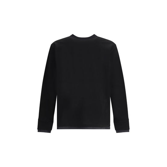 Sacai Baumwoll-Jersey mit langen Ärmeln