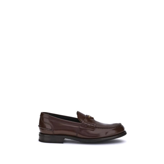 Prada Dreieckige Plakette Loafers