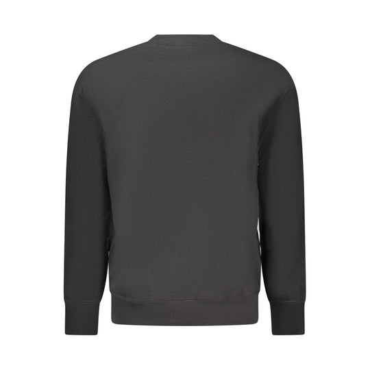 Calvin Klein Schwarzer Baumwollpullover für Männer