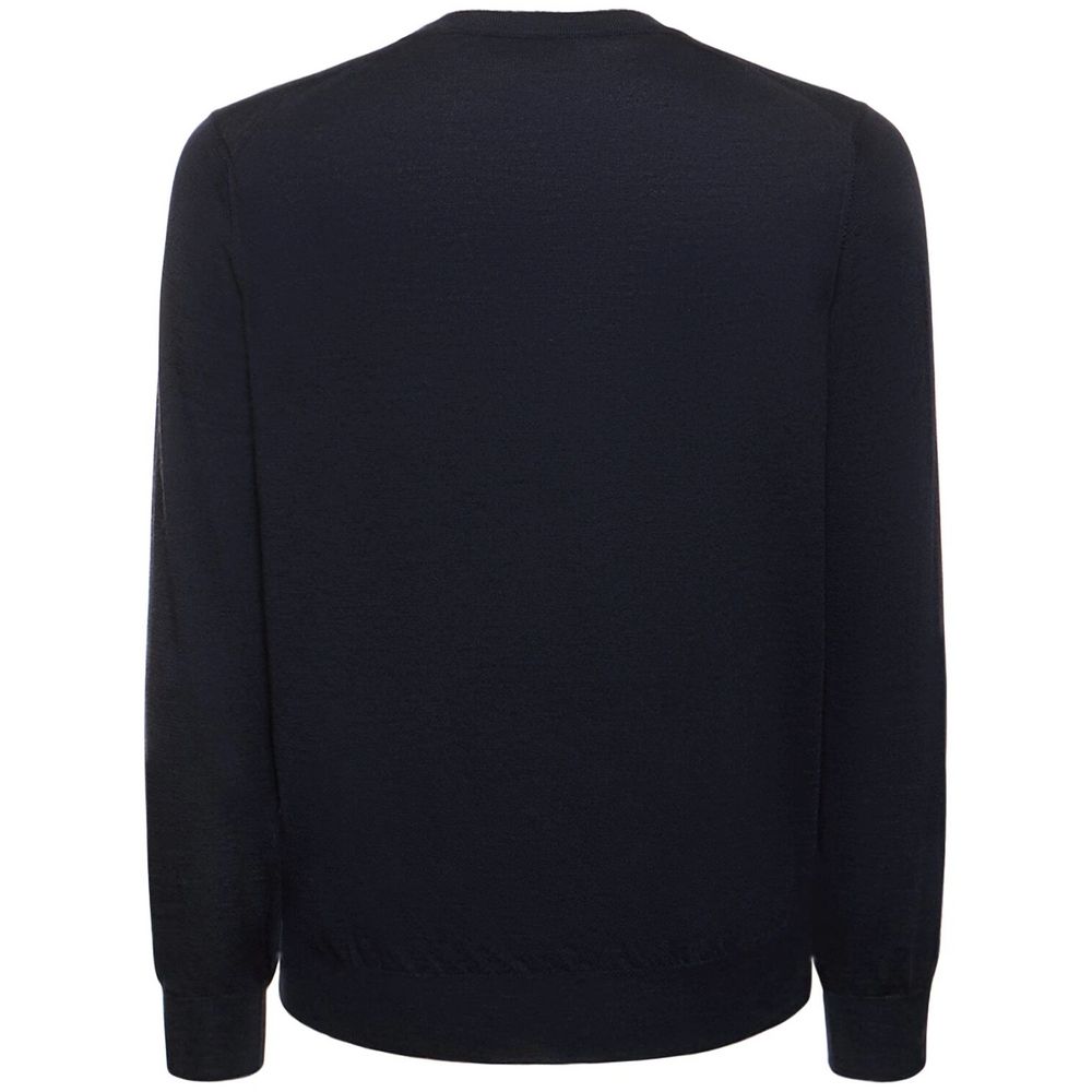 Brunello Cucinelli Blauer Kaschmir-Pullover für Männer
