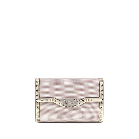 Valentino Garavani Kleine Canvas Rockstud Umhängetasche