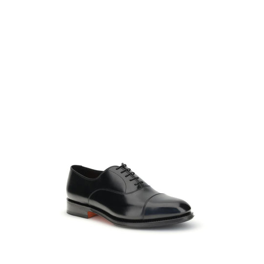 Santoni Leder-Schnürschuhe