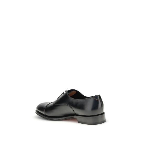 Santoni Leder-Schnürschuhe