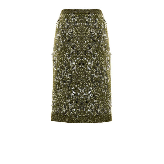 Gucci Grüner Viskose-Rock