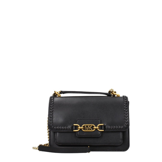 Michael Kors Schwarze Leder Umhängetaschen