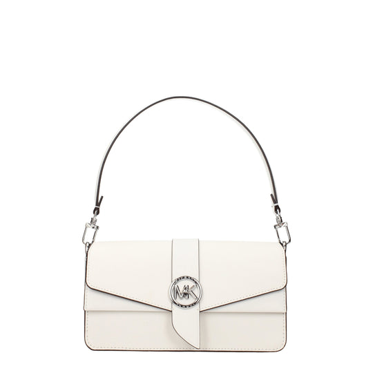 Michael Kors Weiße Lederhandtaschen