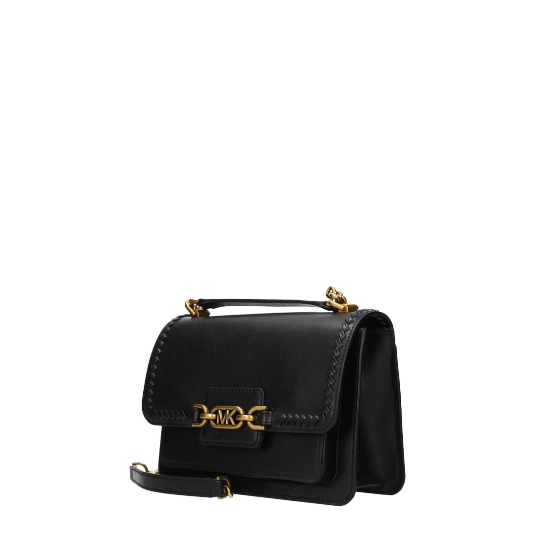 Michael Kors Schwarze Leder Umhängetaschen