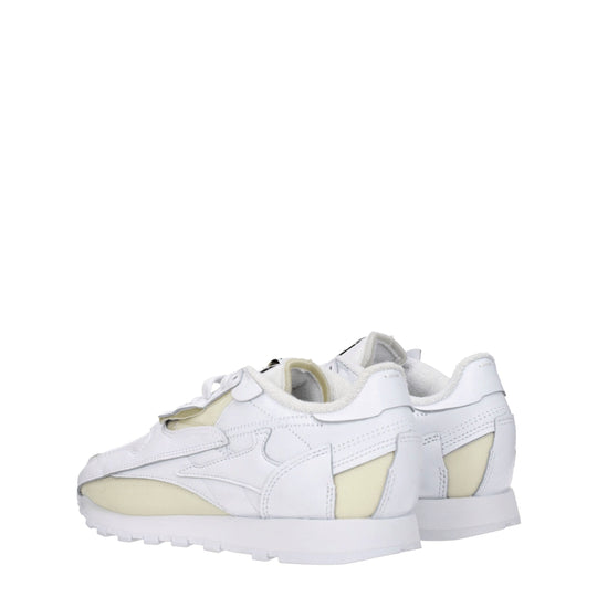 Maison Margiela Weißes Leder Sportliche Turnschuhe