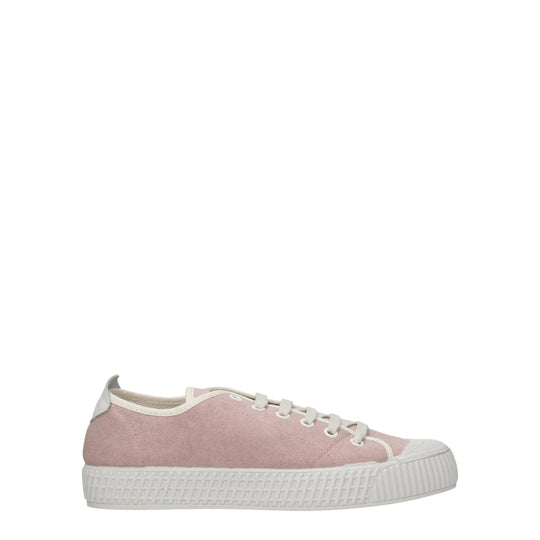 Car Shoe Rosa Stoff Low Tops