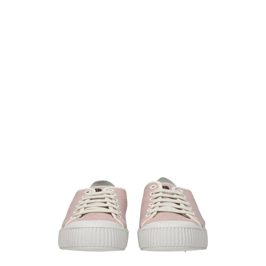 Car Shoe Rosa Stoff Low Tops