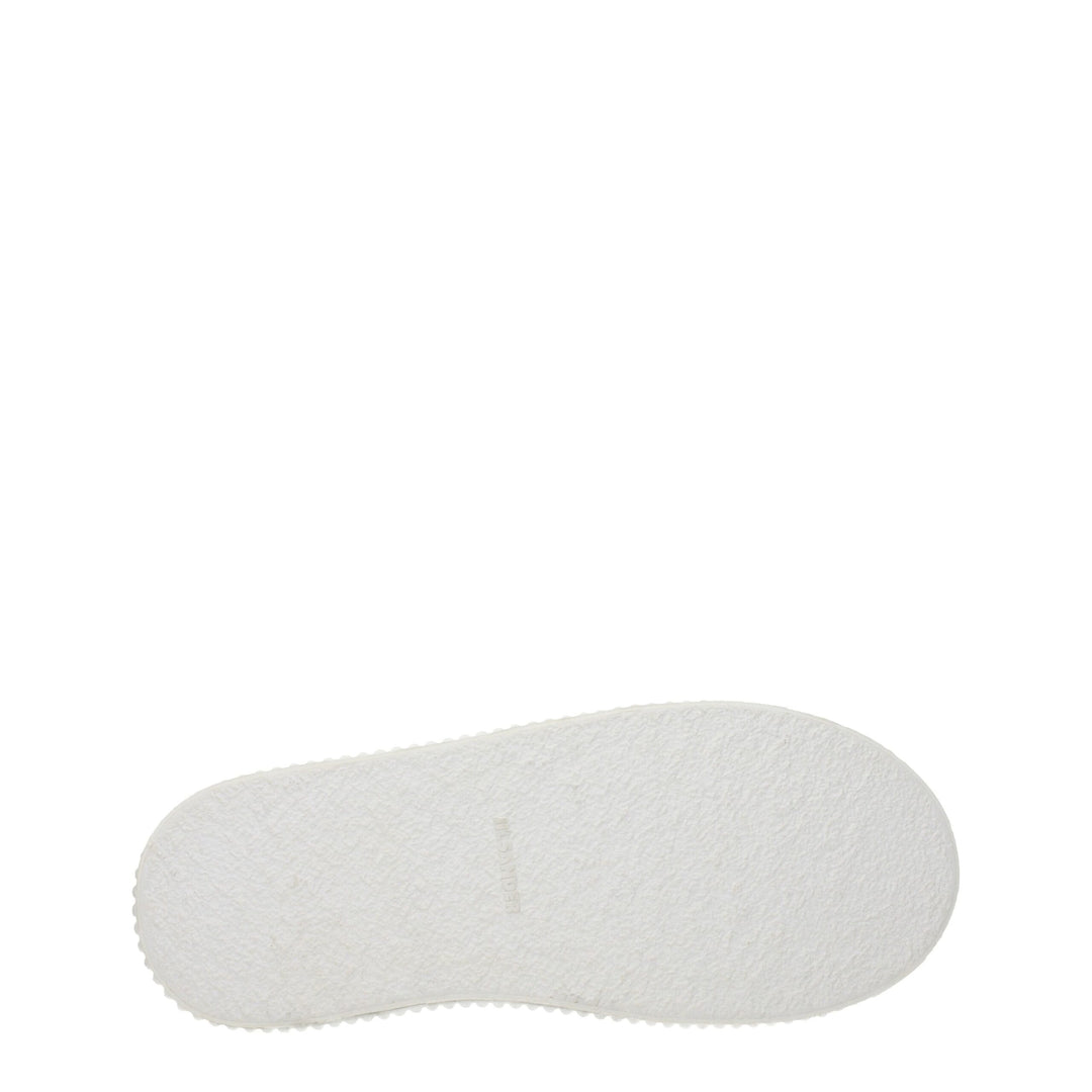 Jil Sander Weiße Leder Plateau Turnschuhe