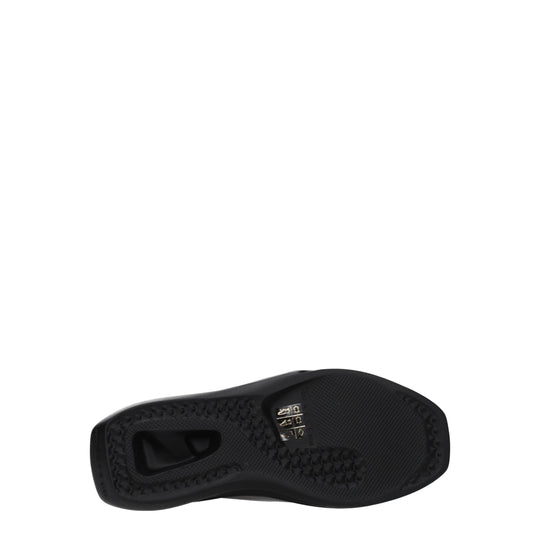 Alyx Schwarze Lederpantoffeln Sandalen
