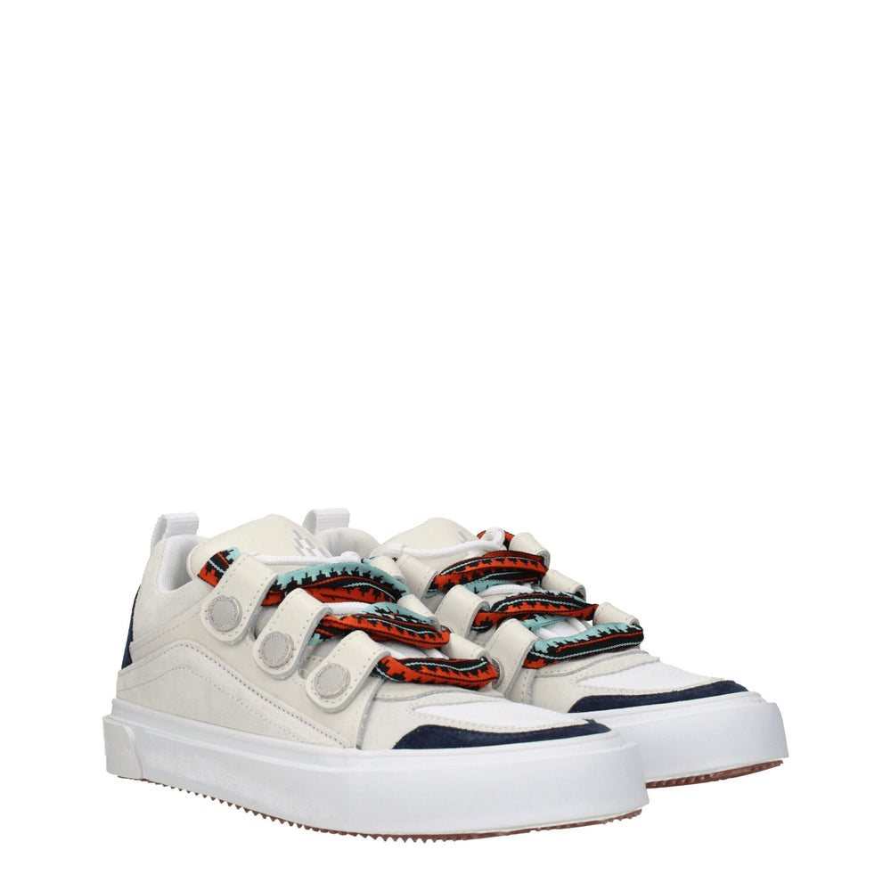 Marcelo Burlon Beige Leder Low Tops