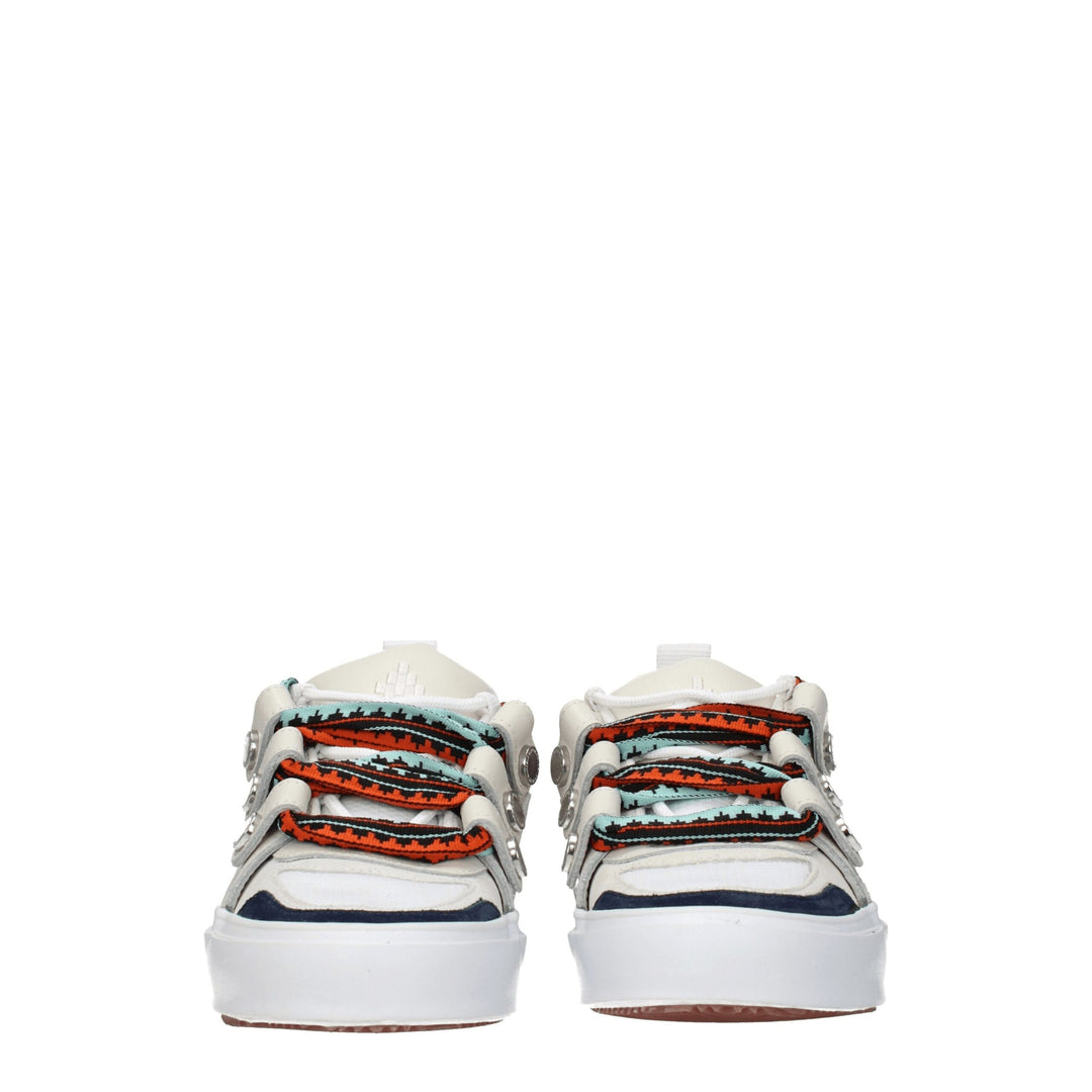 Marcelo Burlon Beige Leder Low Tops
