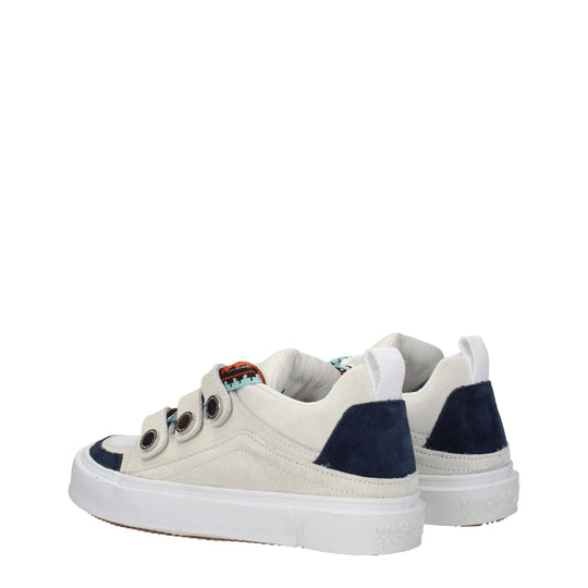 Marcelo Burlon Beige Leder Low Tops