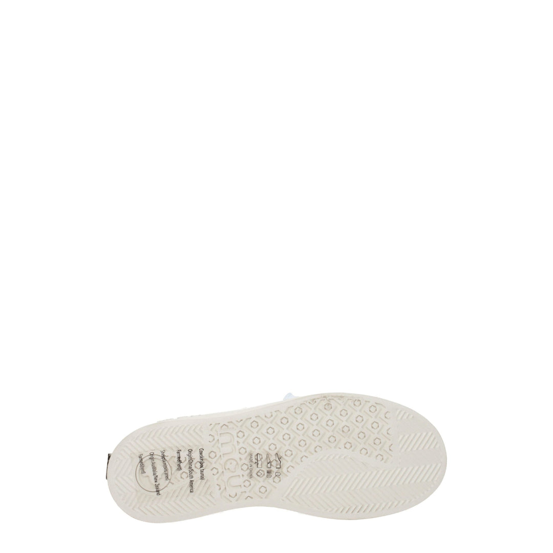 Mou Graue Leder-Low Tops