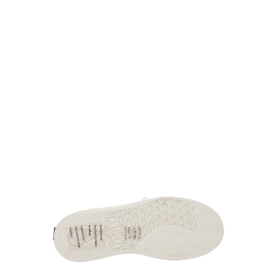 Mou Graue Leder-Low Tops