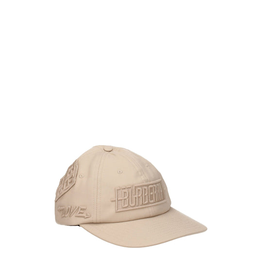 Burberry Beige Baumwollmützen (Baseballmütze)