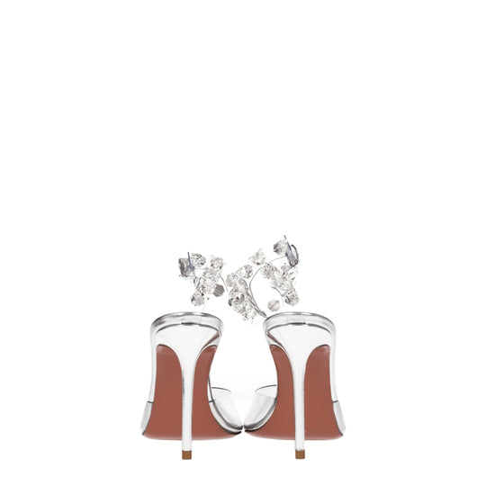 Amina Muaddi Transparente Pvc High Heel Pumps