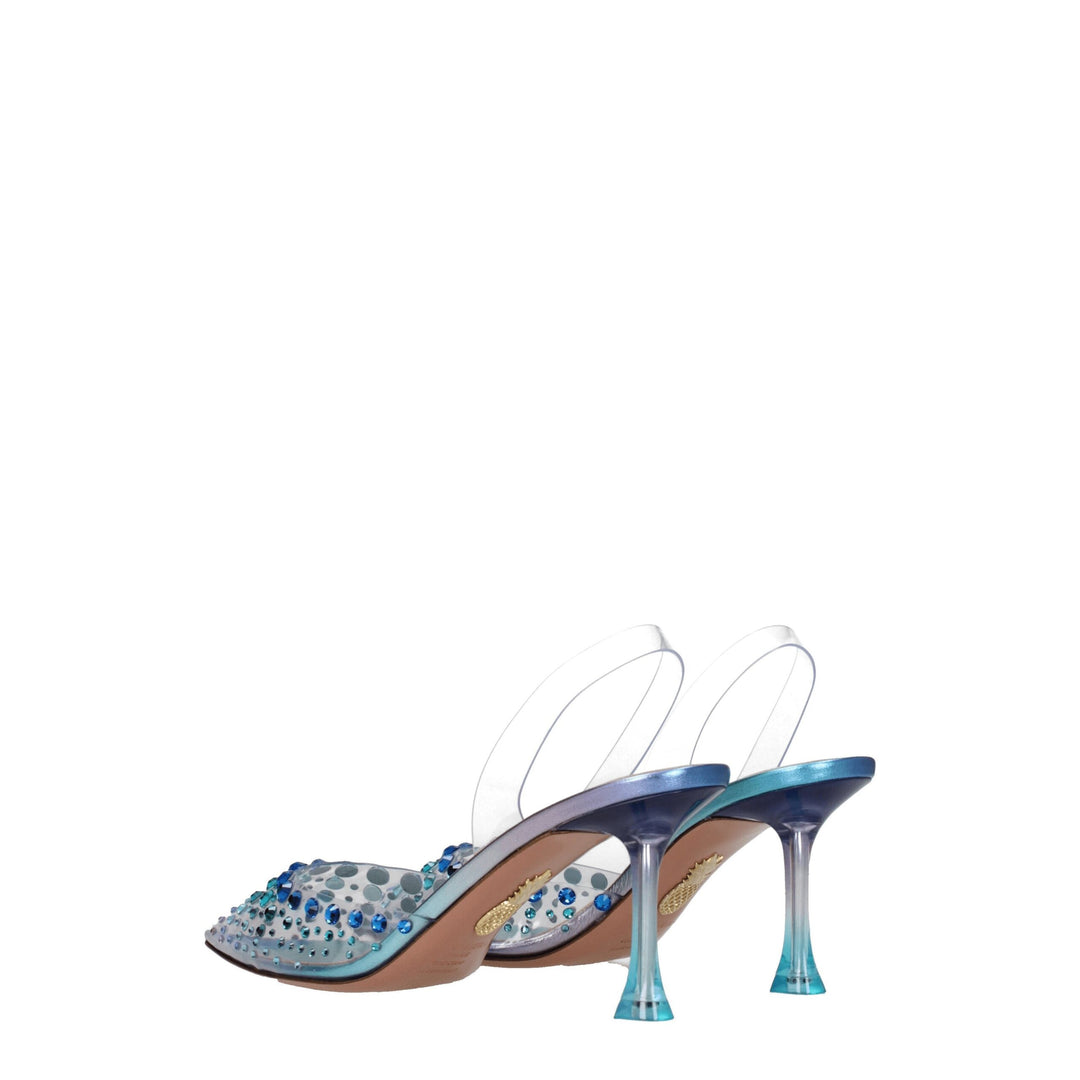 Aquazzura Transparente Stiletto-Sandalen aus Pvc