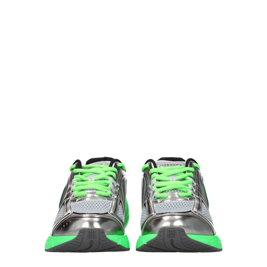 Givenchy Graue Sportliche Turnschuhe aus Stoff
