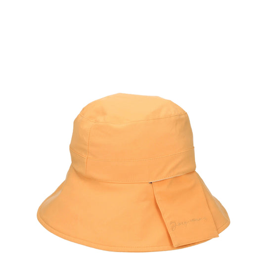 Jacquemus Orangefarbene Polyamid-Eimerhüte