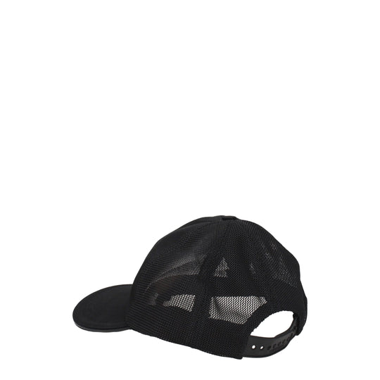 Burberry Schwarze Baumwollmützen (Baseballmütze)