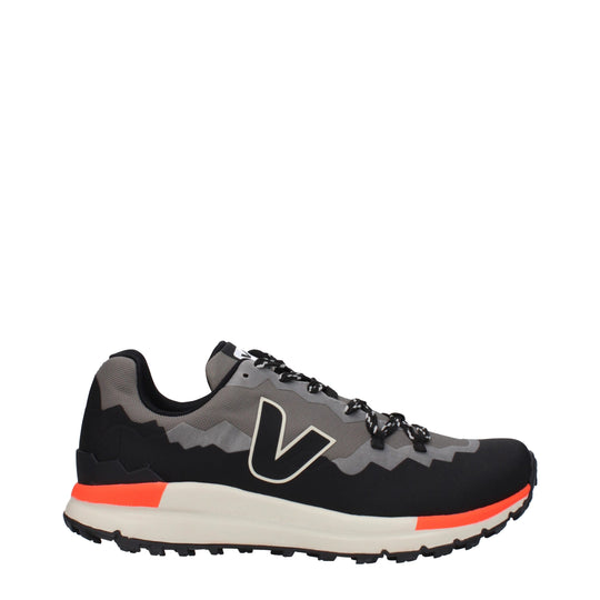 Veja Graue Sportliche Turnschuhe aus Stoff