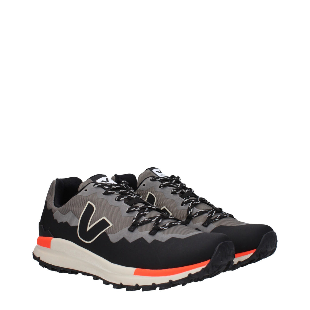 Veja Graue Sportliche Turnschuhe aus Stoff