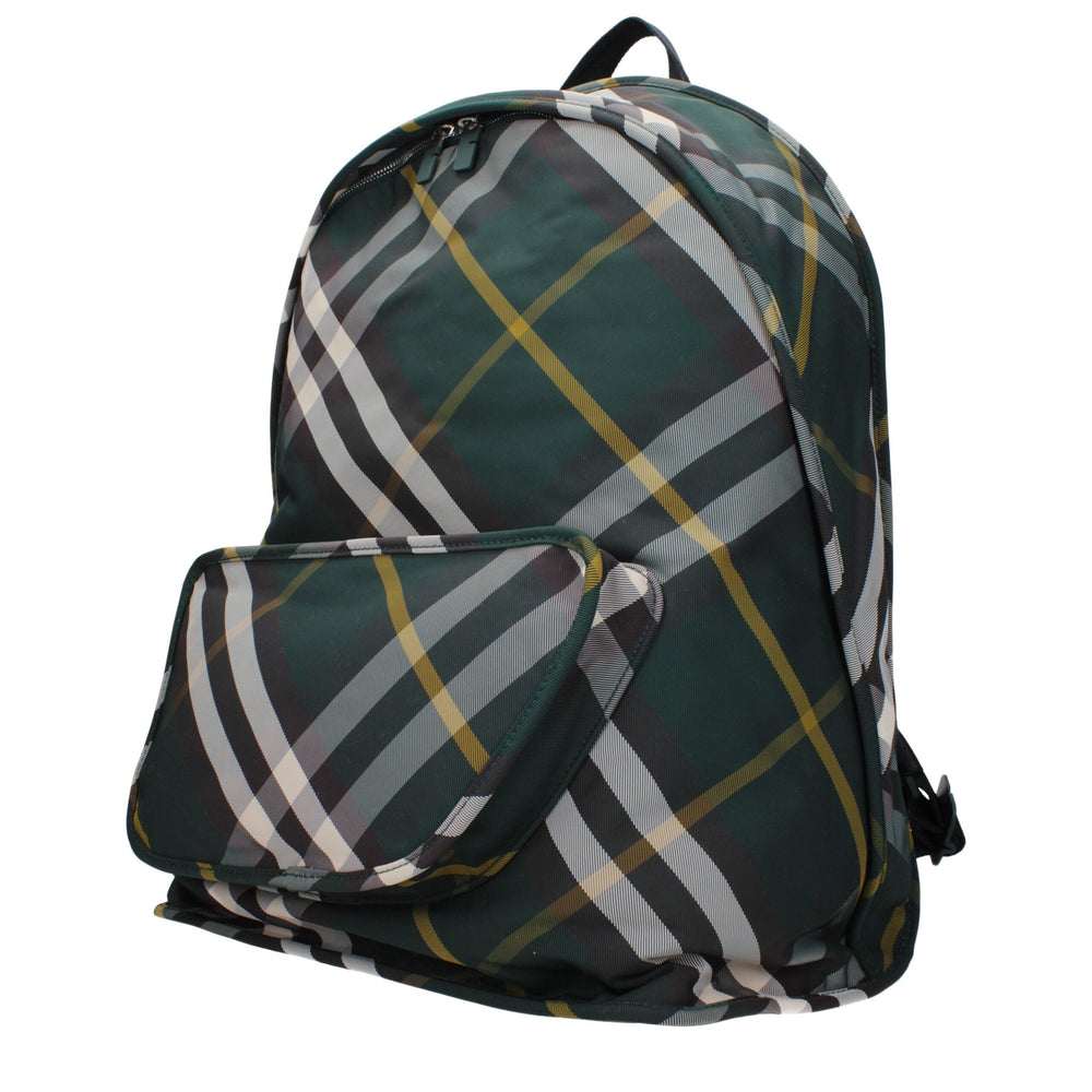 Burberry Rucksäcke aus grünem Stoff