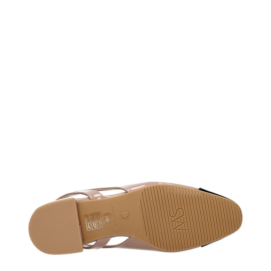 Stuart Weitzman Rosa Leder-Ballettflaschen