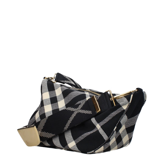 Burberry Schwarze Stoff-Crossbody-Taschen