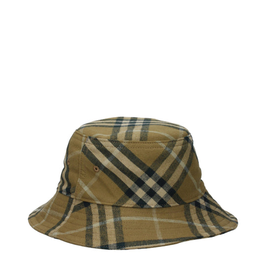 Burberry Grüne Baumwoll-Eimerhüte