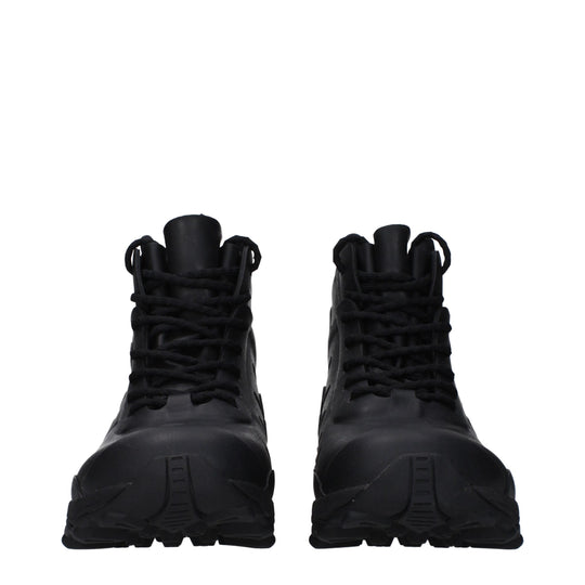 Givenchy Schwarze Baumwollstiefeletten