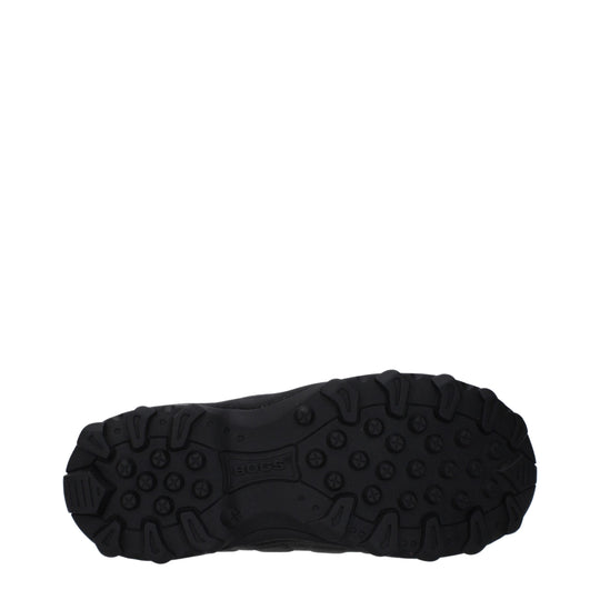 Givenchy Schwarze Baumwollstiefeletten