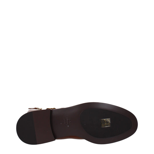 Valentino Garavani Braune Lederstiefel