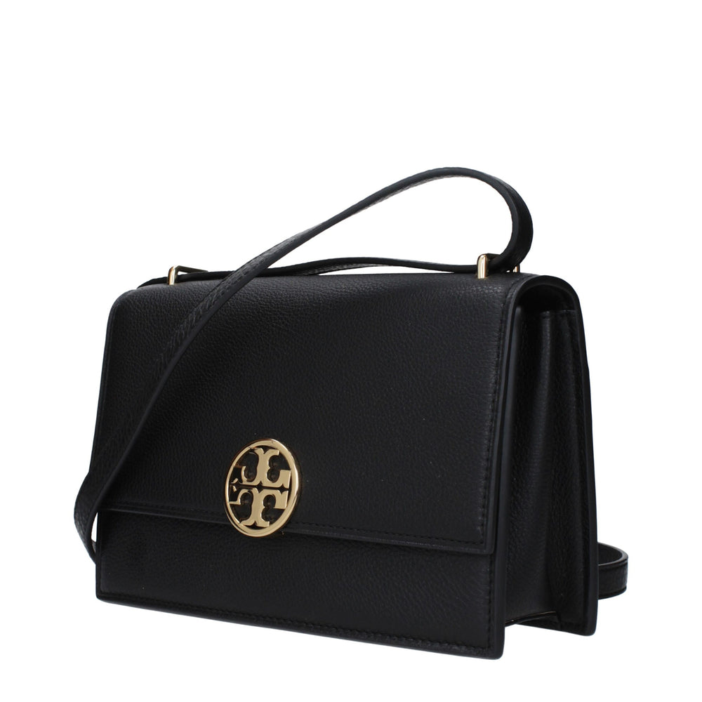 Tory Burch Schwarze Leder-Crossbody-Taschen