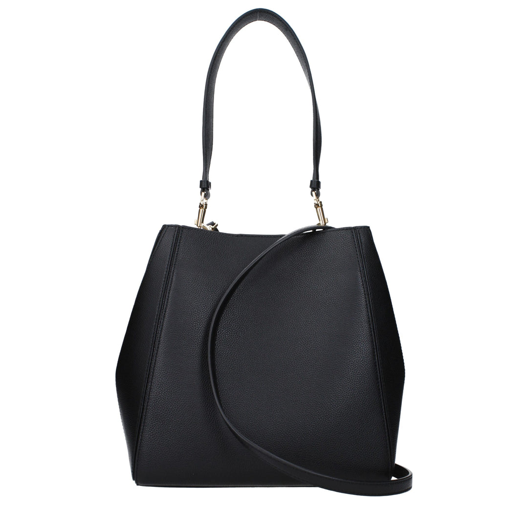 Tory Burch Schwarze Leder Umhängetaschen
