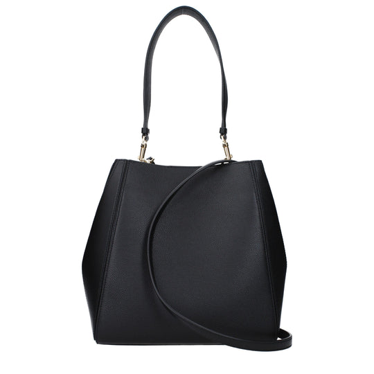 Tory Burch Schwarze Leder Umhängetaschen