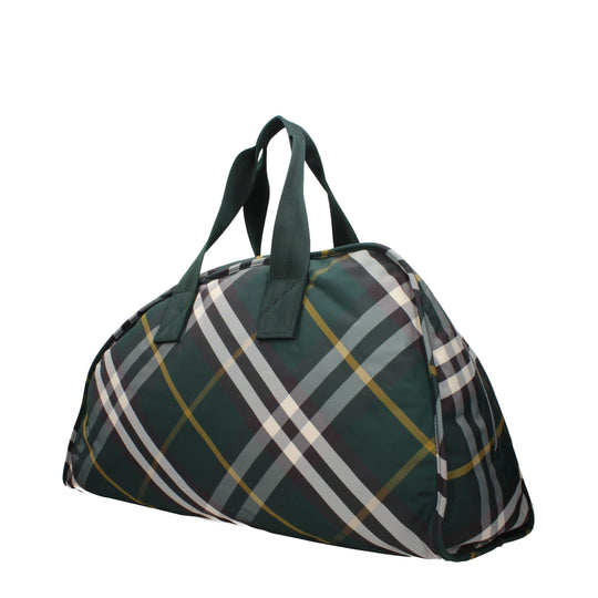 Burberry Grünes Stoffgepäck und Reisen