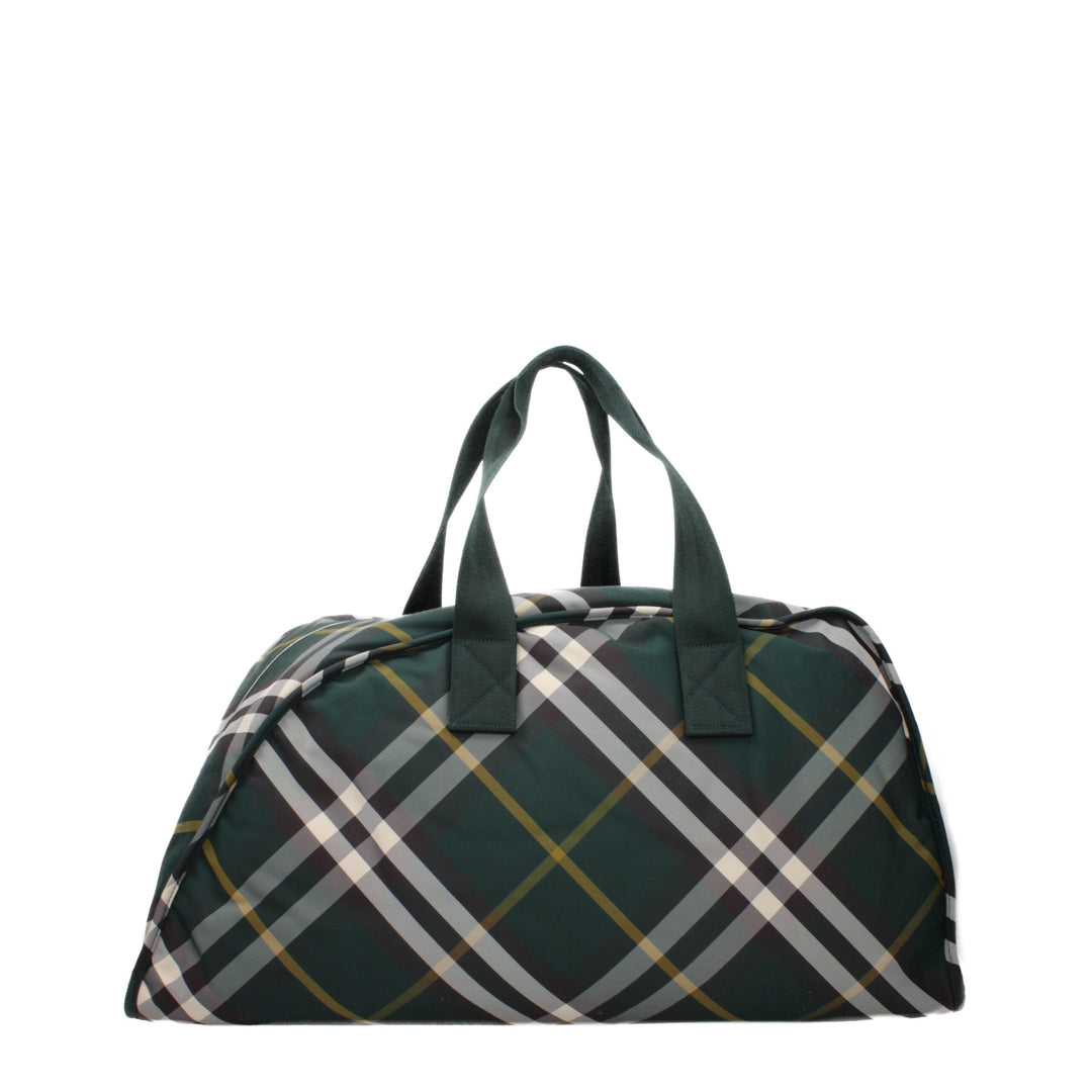 Burberry Grünes Stoffgepäck und Reisen