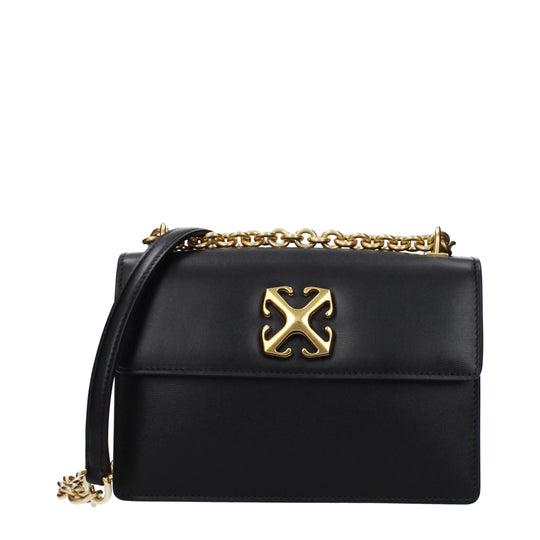 Off-White Schwarze Leder-Crossbody-Taschen