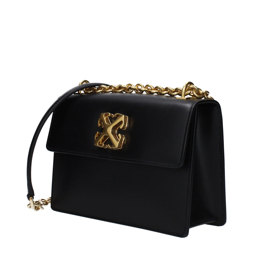 Off-White Schwarze Leder-Crossbody-Taschen