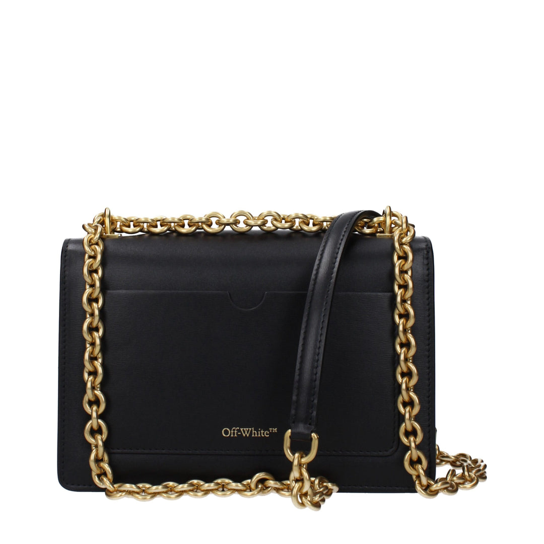 Off-White Schwarze Leder-Crossbody-Taschen